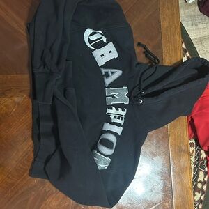 Champion crop hoodie